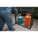 Sealey GCSC247 Gas Cylinder Safety Cage - 2 x 47kg Cylinders