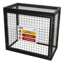 Sealey GCSC247 Gas Cylinder Safety Cage - 2 x 47kg Cylinders