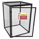 Sealey GCSC447 Safety Cage - 4 x 47kg Gas Cylinders