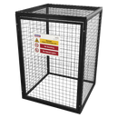 Sealey GCSC447 Safety Cage - 4 x 47kg Gas Cylinders