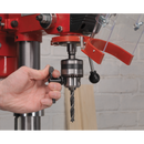 Sealey GDM140F 12-Speed Floor Pillar Drill 1500mm Ht 370W