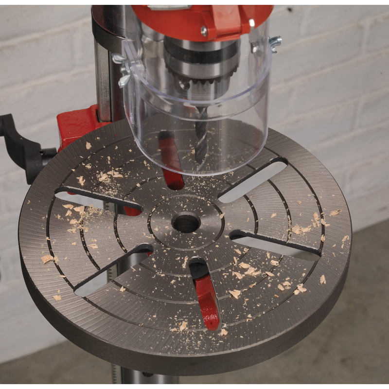 Sealey GDM140F 12-Speed Floor Pillar Drill 1500mm Ht 370W
