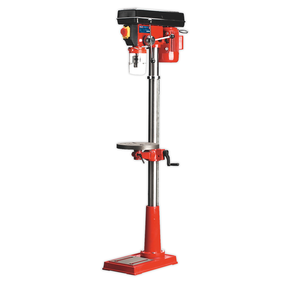 Sealey GDM140F 12-Speed Floor Pillar Drill 1500mm Ht 370W