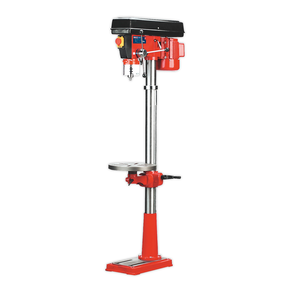 Sealey GDM160F 16-Speed Floor Pillar Drill 1580mm Height 550W