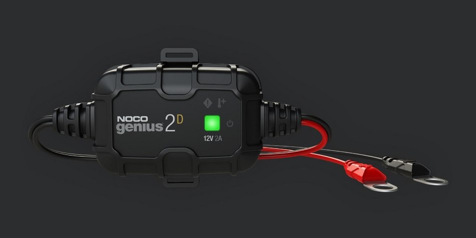 NOCO GENIUS 2D  12V 2A Direct-Mount Battery Charger and Maintainer