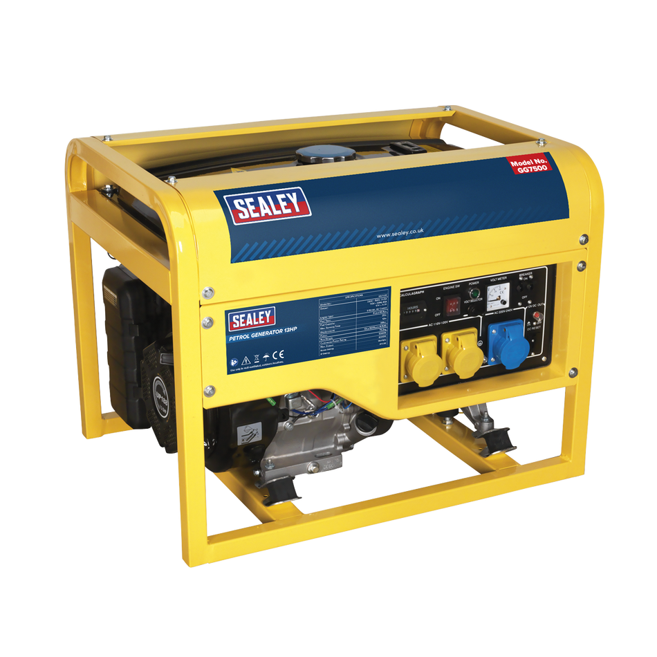 Sealey GG7500 6000W 110/230V Generator 13hp