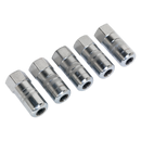 Sealey GGE5 4-Jaw Heavy-Duty Hydraulic Connector 1/8"BSP - Pack of 5