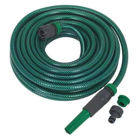 Sealey GH15R/12 15m Water Hose with Fittings
