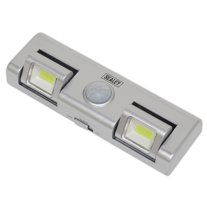 Sealey GL93 1W COB LED Auto Light with PIR Sensor