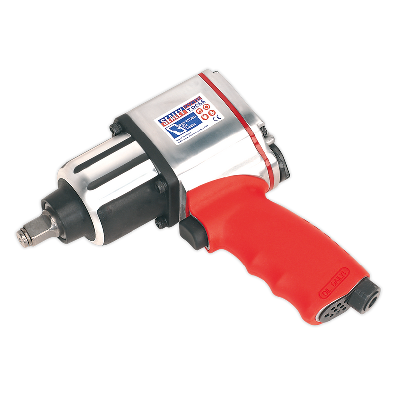 Sealey GSA02 1/2"Sq Drive Air Impact Wrench - Twin Hammer