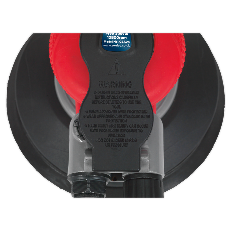Sealey GSA04 150mm Air Palm Random Orbital Sander