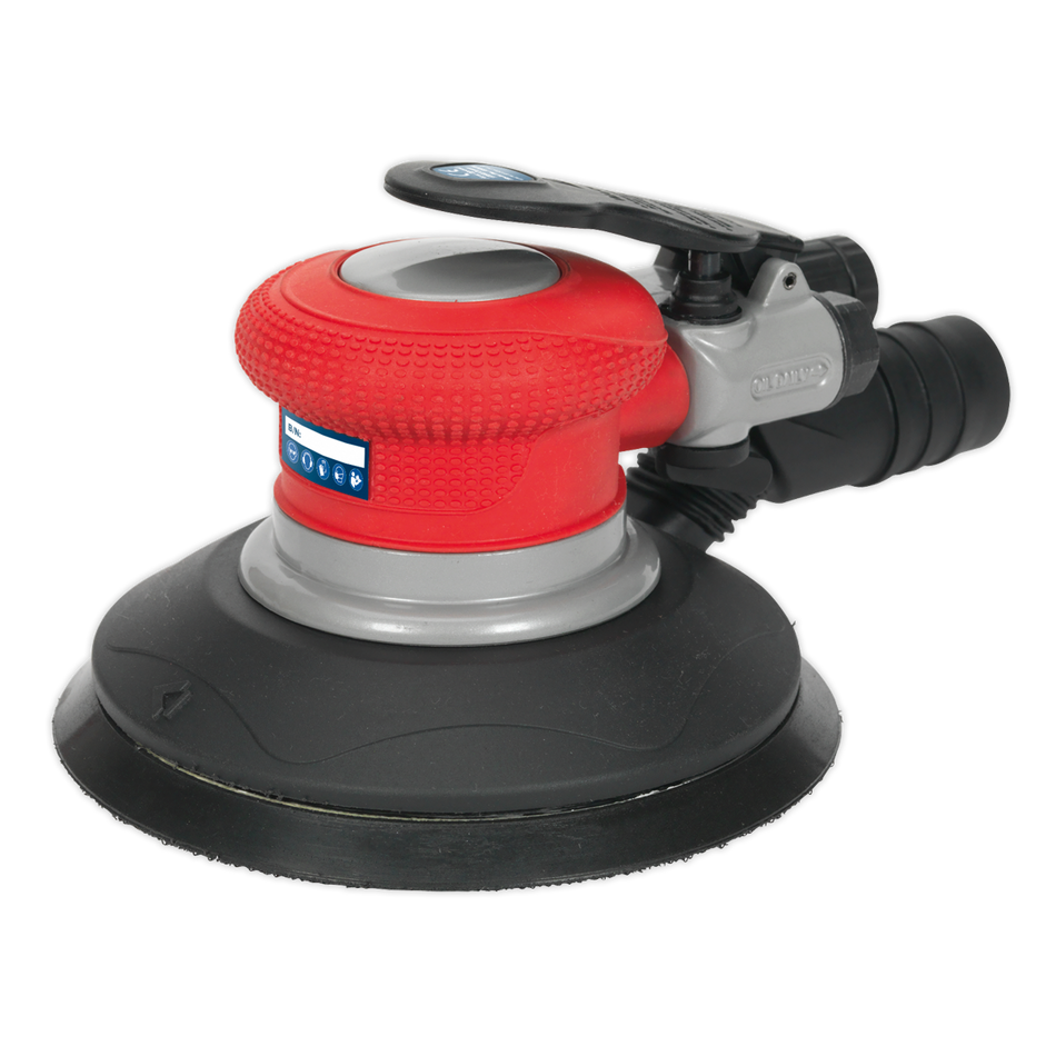 Sealey GSA05 150mm Dust-Free Air Palm Random Orbital Sander