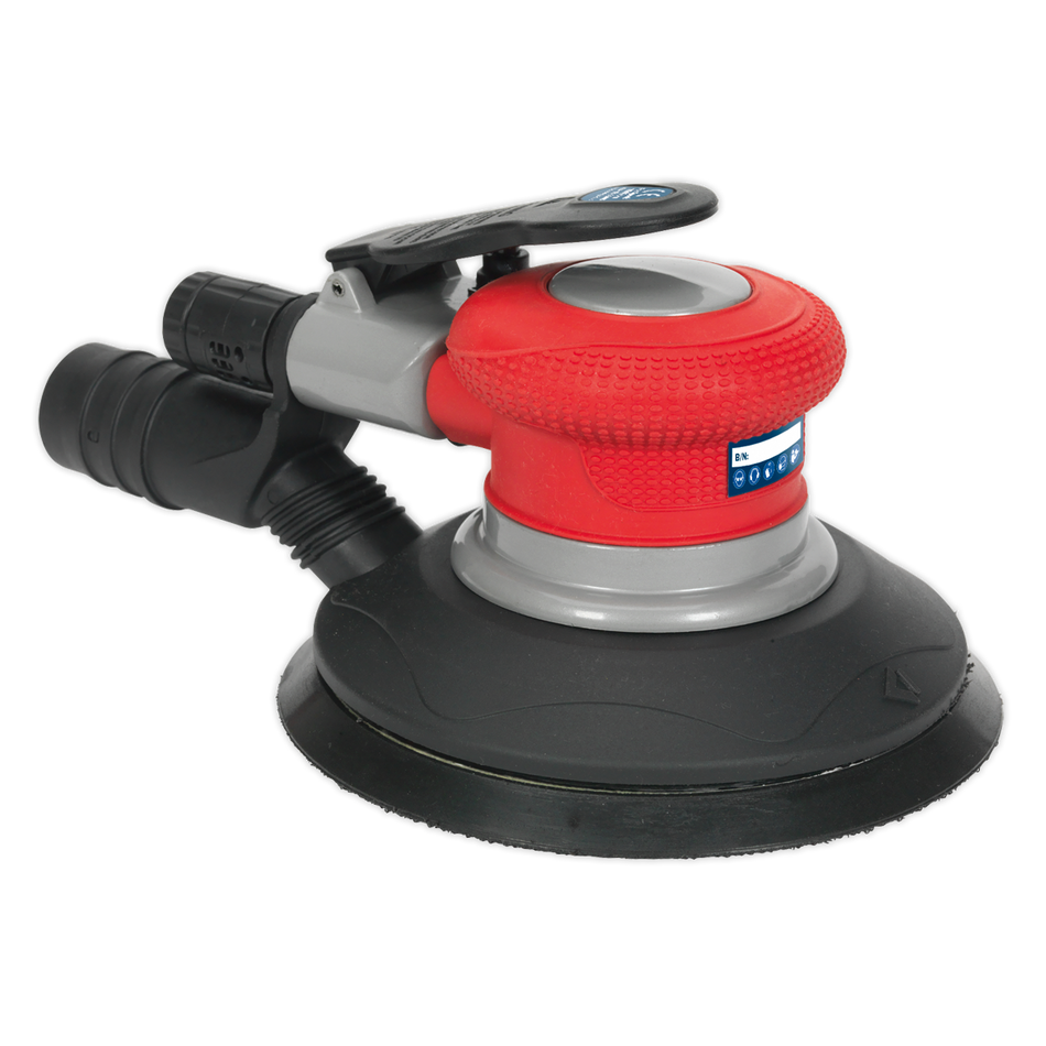 Sealey GSA05 150mm Dust-Free Air Palm Random Orbital Sander