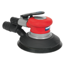 Sealey GSA05 150mm Dust-Free Air Palm Random Orbital Sander