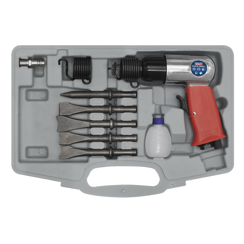 Sealey GSA12 Air Hammer Kit Medium Stroke