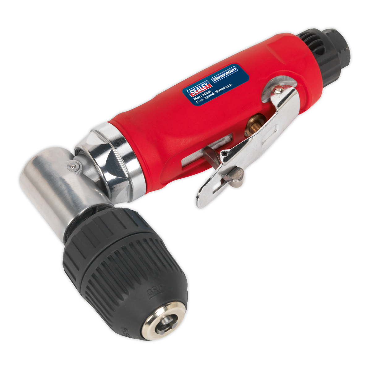 Sealey GSA231 10mm Air Angle Drill with Keyless Chuck
