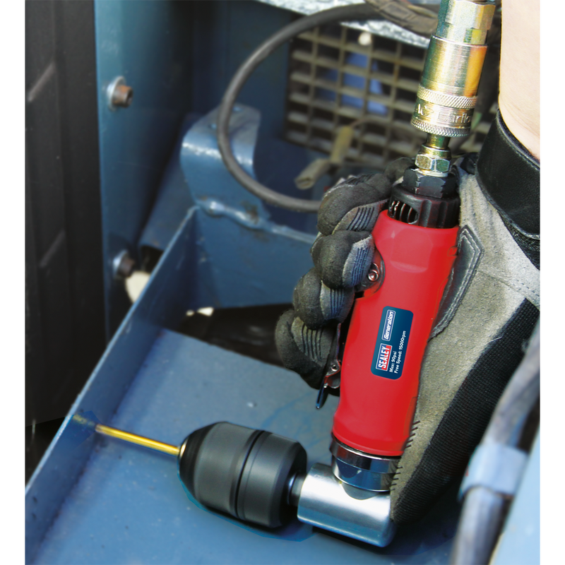 Sealey GSA231 10mm Air Angle Drill with Keyless Chuck