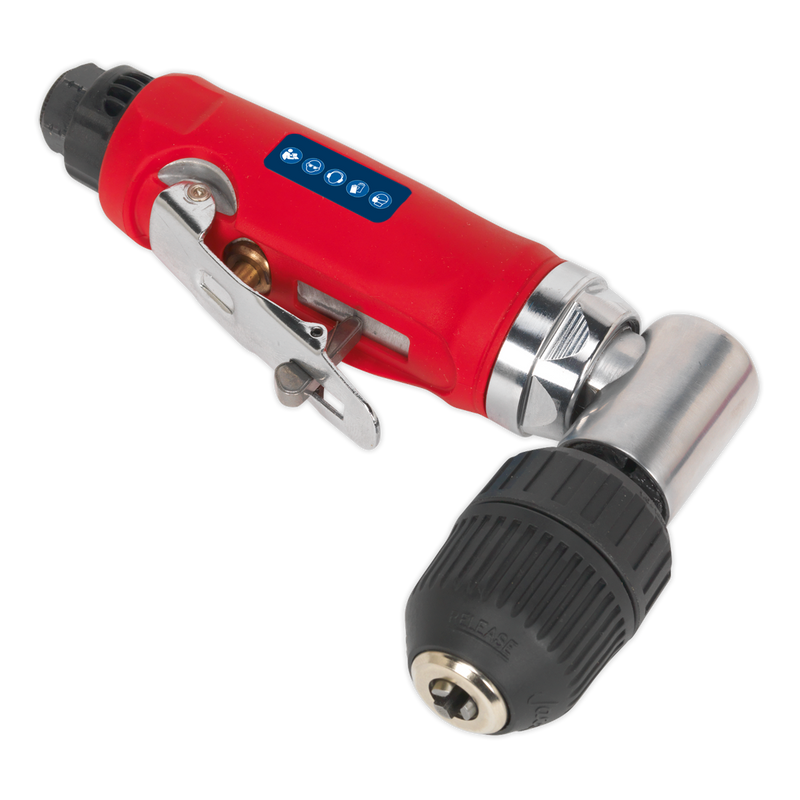 Sealey GSA231 10mm Air Angle Drill with Keyless Chuck