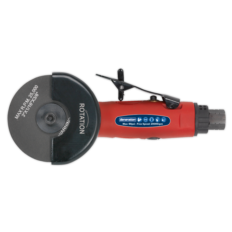 Sealey GSA26 75mm Air Cut-Off Tool - Straight