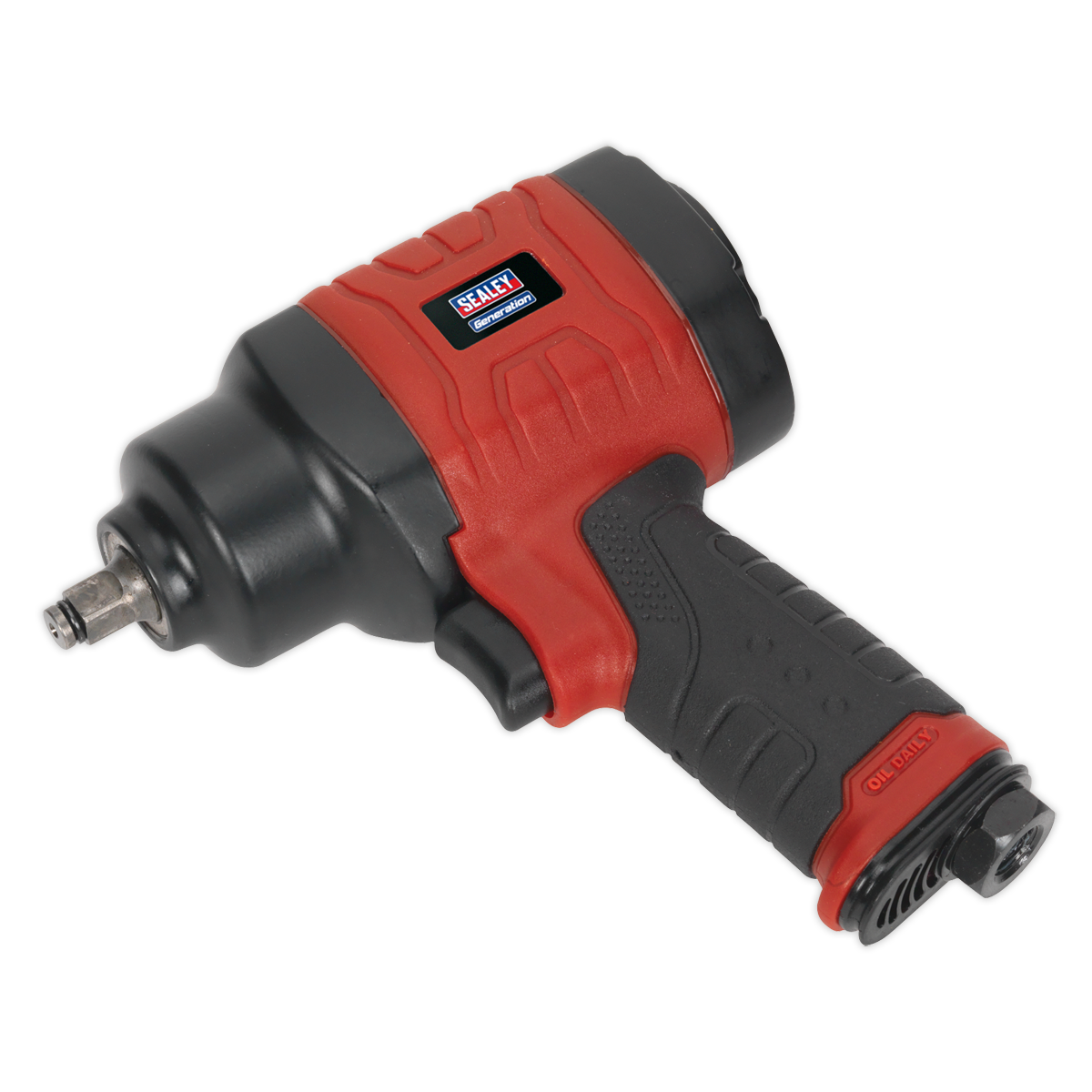 Sealey GSA6000 3/8"Sq Drive Composite Air Impact Wrench - Twin Hammer