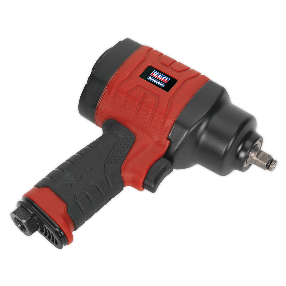 Sealey GSA6000 3/8"Sq Drive Composite Air Impact Wrench - Twin Hammer