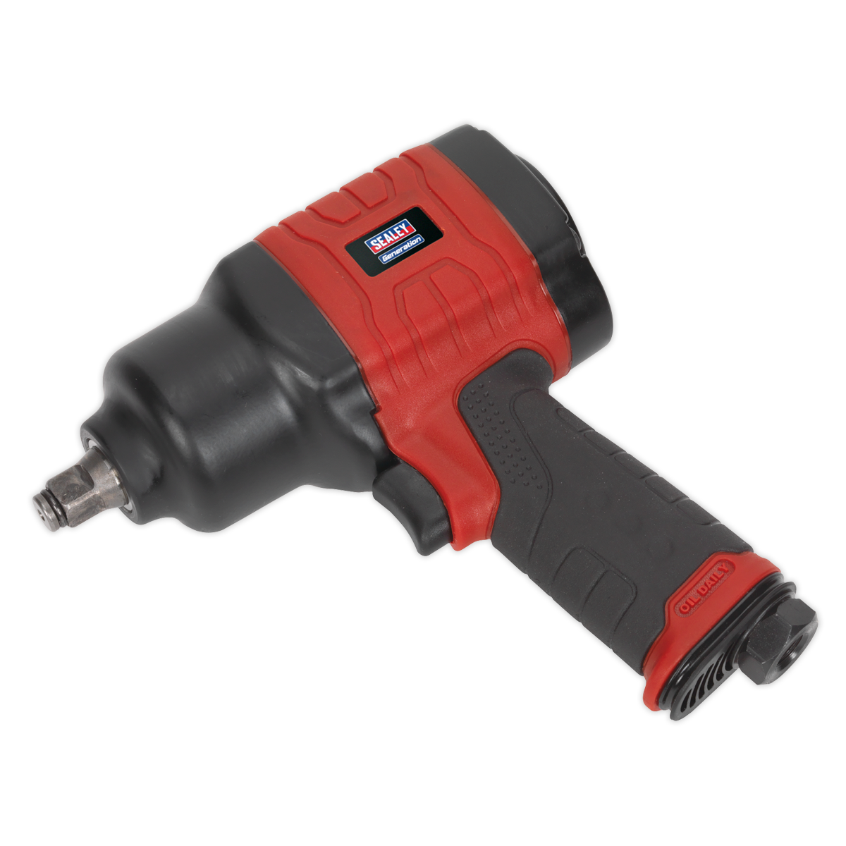 Sealey GSA6002 1/2"Sq Drive Composite Air Impact Wrench - Twin Hammer