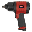 Sealey GSA6002 1/2"Sq Drive Composite Air Impact Wrench - Twin Hammer