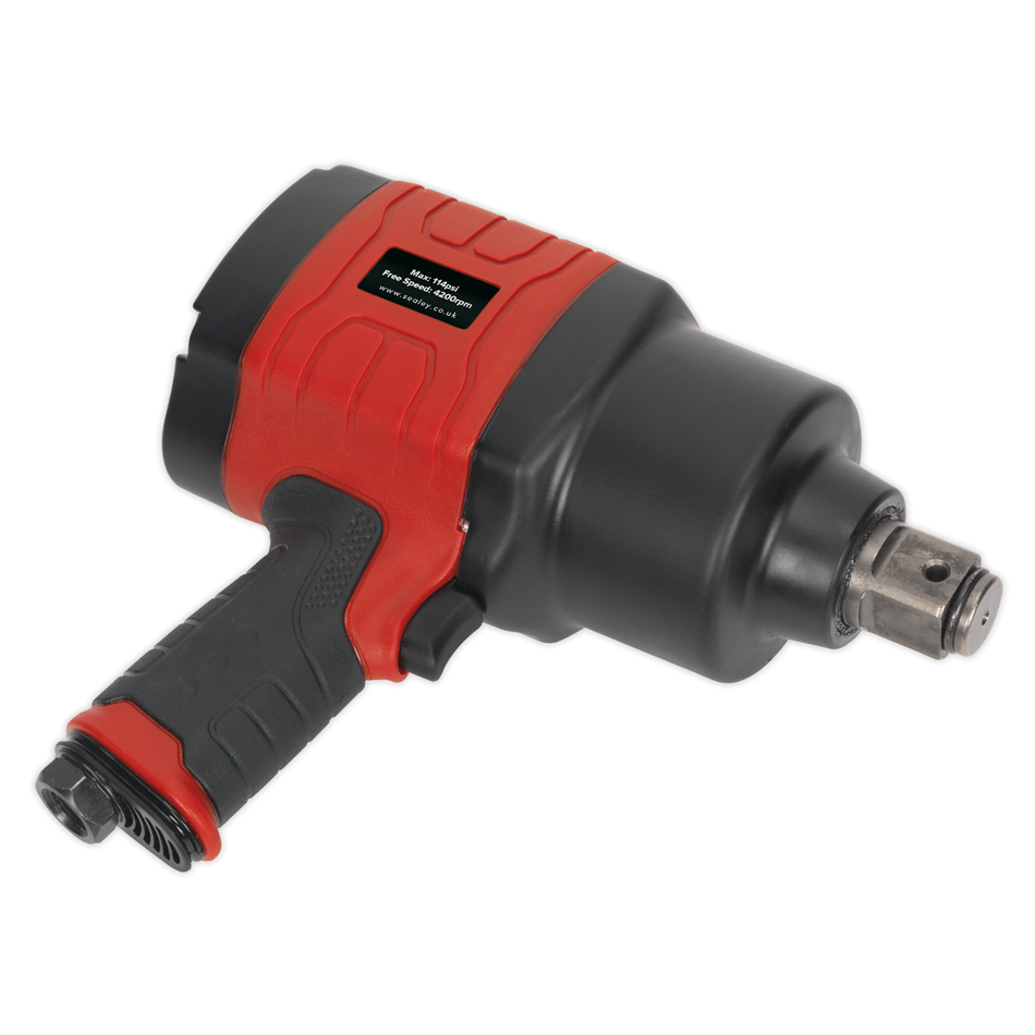 Sealey GSA6005 1"Sq Drive Composite Air Impact Wrench - Twin Hammer