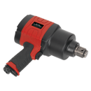 Sealey GSA6005 1"Sq Drive Composite Air Impact Wrench - Twin Hammer