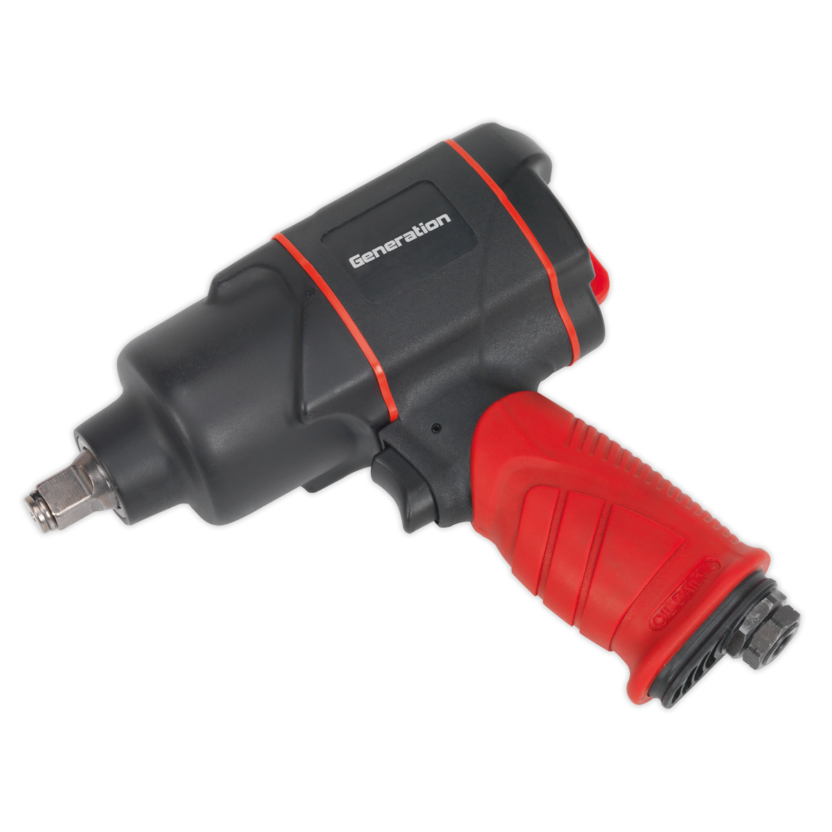 Sealey GSA6006 1/2"Sq Drive Composite Air Impact Wrench - Twin Hammer