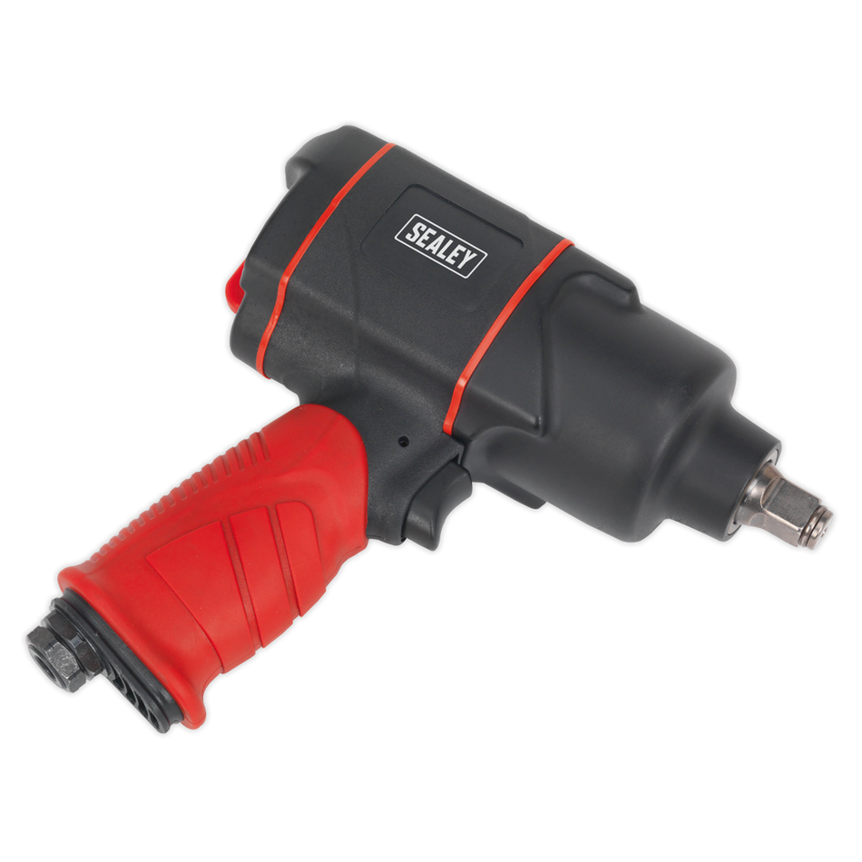 Sealey GSA6006 1/2"Sq Drive Composite Air Impact Wrench - Twin Hammer