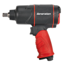 Sealey GSA6006 1/2"Sq Drive Composite Air Impact Wrench - Twin Hammer