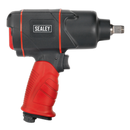 Sealey GSA6006 1/2"Sq Drive Composite Air Impact Wrench - Twin Hammer