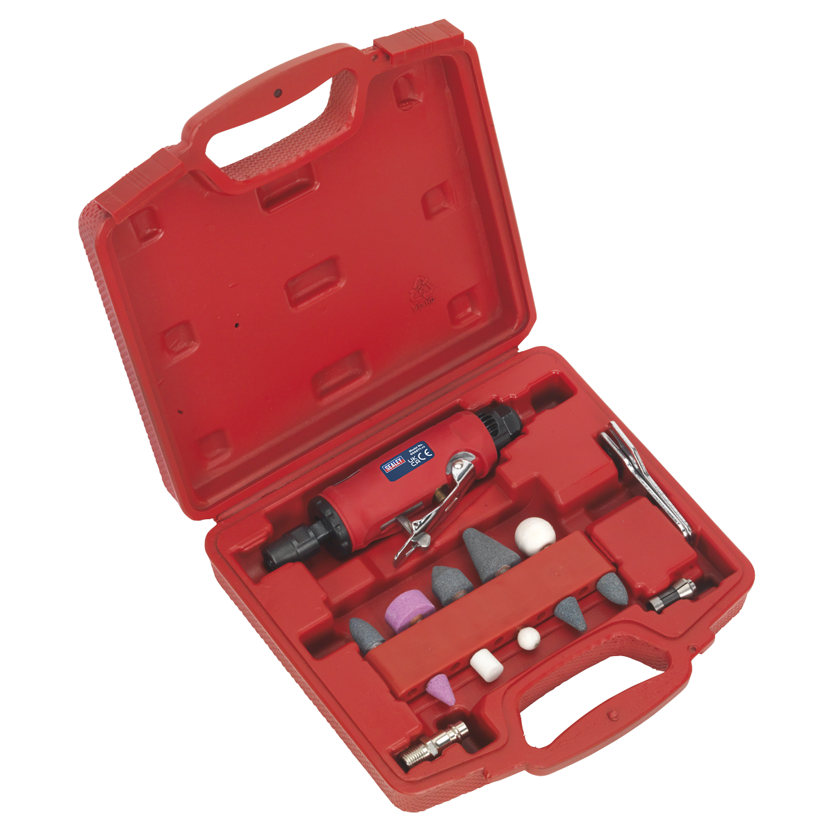 Sealey GSA67 15pc Air Die Grinder Kit
