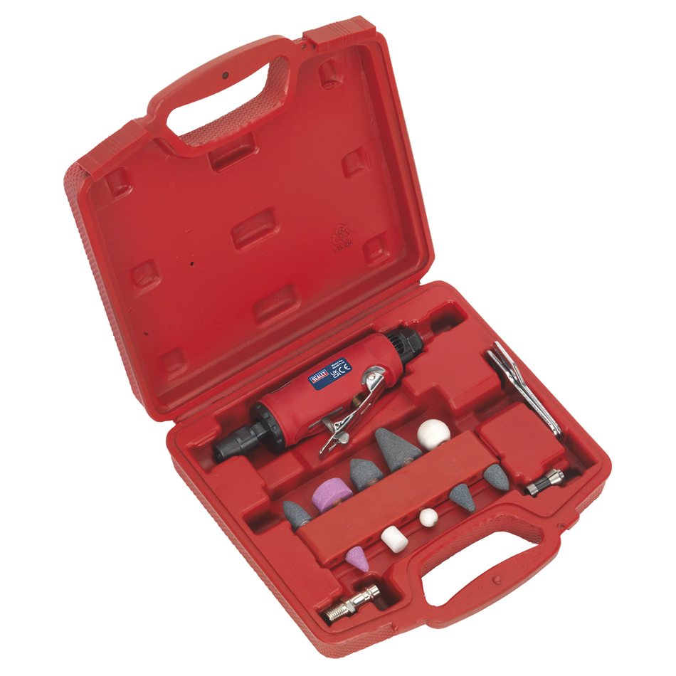 Sealey GSA67 15pc Air Die Grinder Kit