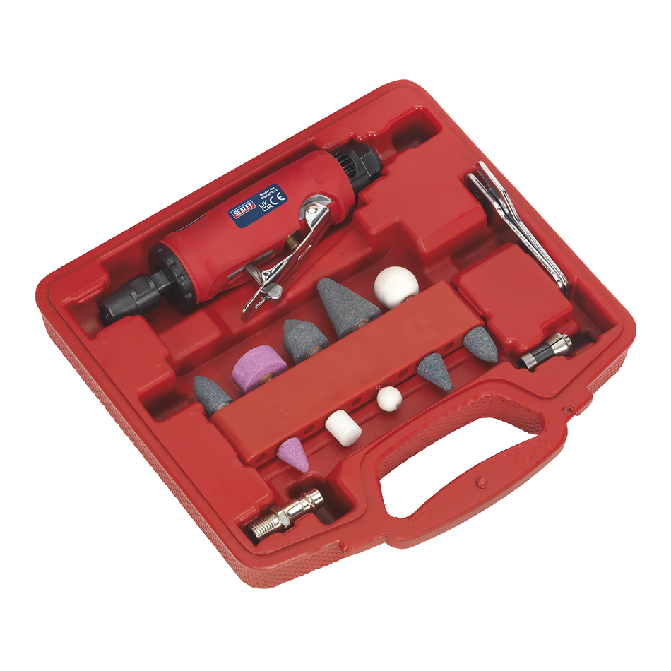 Sealey GSA67 15pc Air Die Grinder Kit