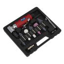 Sealey GSA675 15pc 90√Ç¬∞ Angle Air Die Grinder Kit