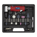 Sealey GSA675 15pc 90√Ç¬∞ Angle Air Die Grinder Kit