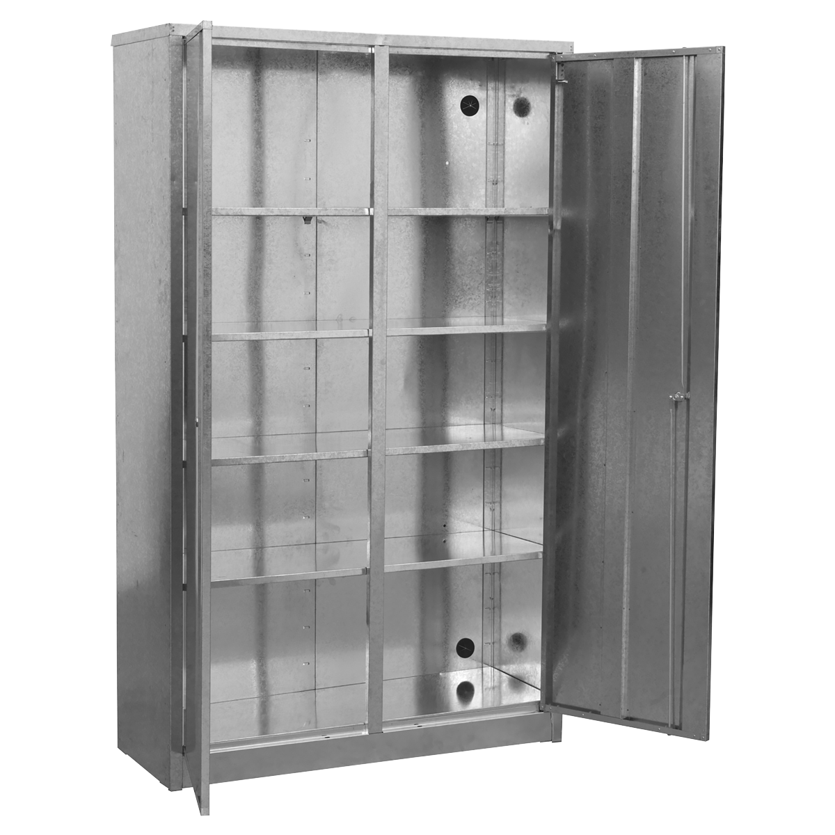 Sealey GSC110385 4-Shelf Extra-Wide Galvanized Steel Floor Cabinet