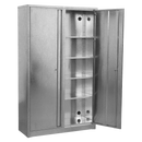 Sealey GSC110385 4-Shelf Extra-Wide Galvanized Steel Floor Cabinet