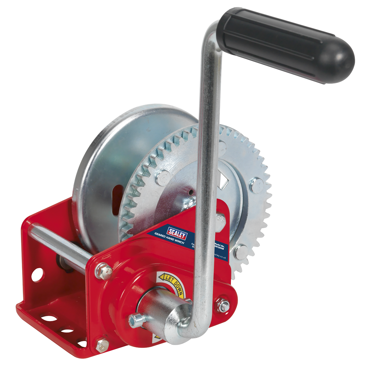 Sealey GWE1200B 540kg Capacity Geared Hand Winch with Brake