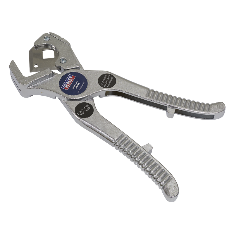 Sealey HCA25 3-25mm Rubber & Reinforced Hose Cutter Die-Cast Alloy