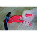 Sealey HCA26 3-36mm Rubber & Reinforced Hose Cutter