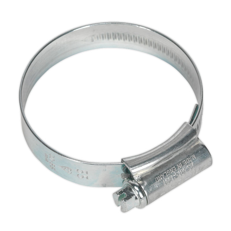 Sealey HCJ2 40-55mm Zinc Plated HI-GRIP Hose Clip - Pack of 20