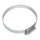 Sealey HCJ4 70-90mm Zinc Plated HI-GRIP Hose Clip - Pack of 10