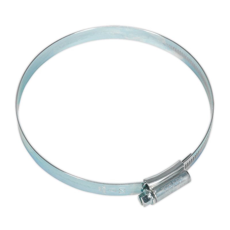 Sealey HCJ5 90-120mm Zinc Plated HI-GRIP Hose Clip - Pack of 10