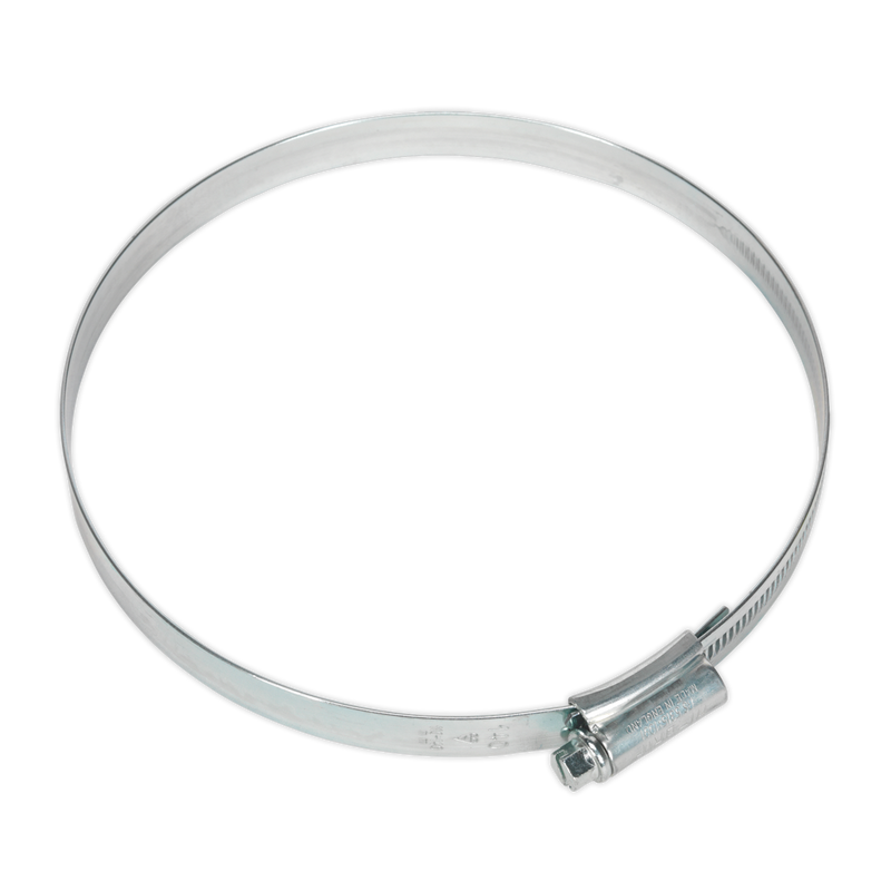 Sealey HCJ6 110-140mm Zinc Plated HI-GRIP Hose Clip - Pack of 10