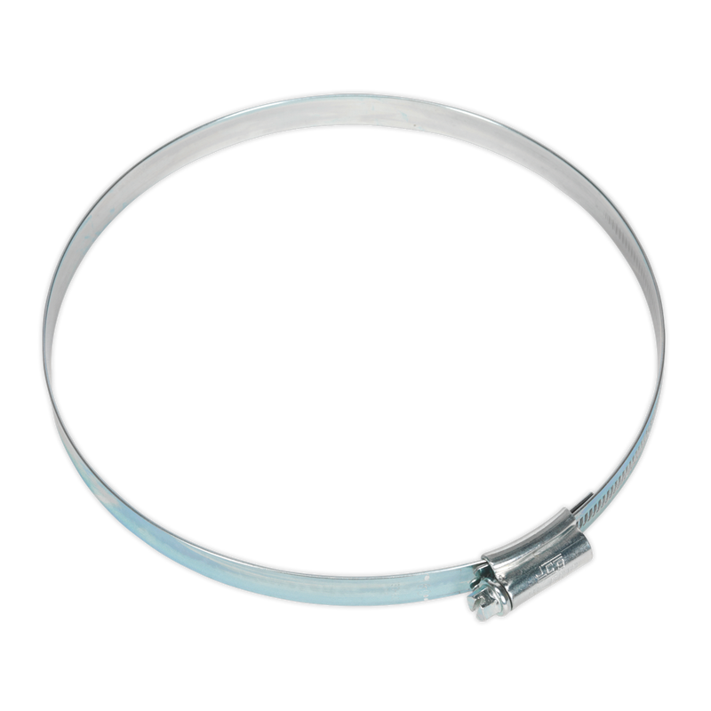 Sealey HCJ7 130-160mm Zinc Plated HI-GRIP Hose Clip - Pack of 10