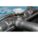 Sealey HCJ2X 45-60mm Zinc Plated HI-GRIP Hose Clip - Pack of 20