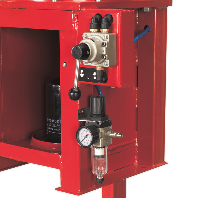 Sealey HFC08 Pneumatic Oil Filter Crusher